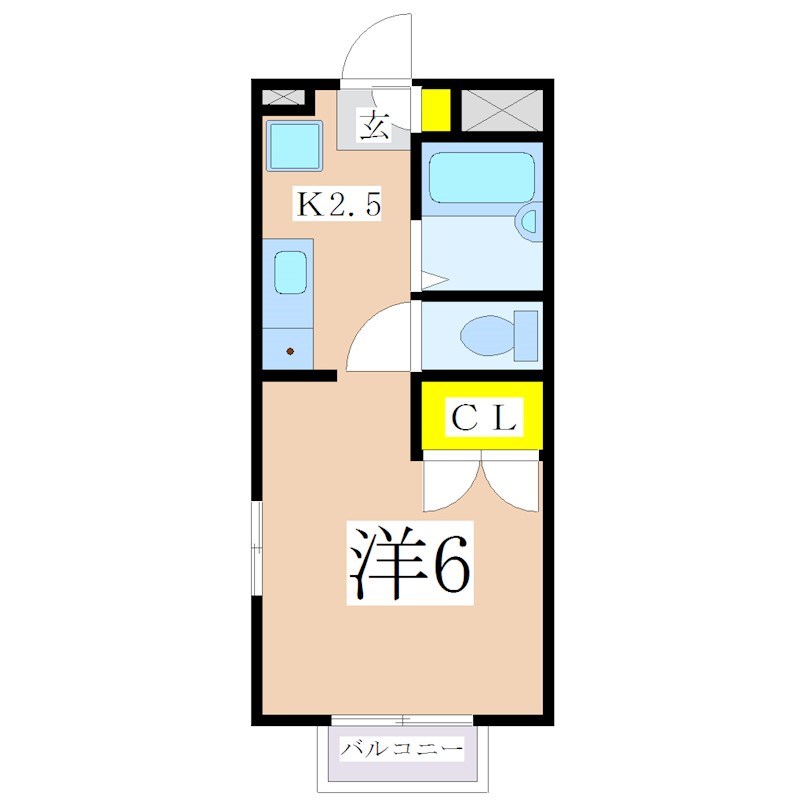 ハイツサンサン 間取り