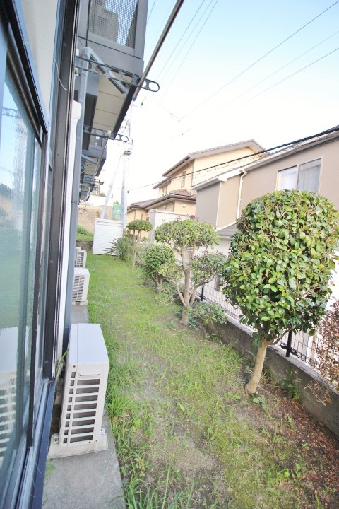 ハイツサンサン ベランダ