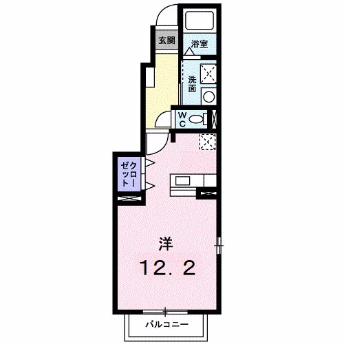鹿児島県鹿児島市中山２丁目20-2 間取り