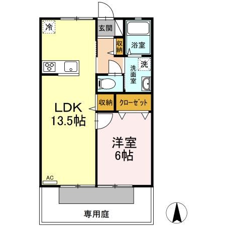 鹿児島県鹿児島市西別府町2794-125 間取り