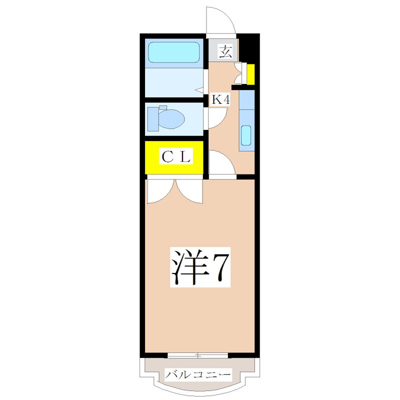 鹿児島県鹿児島市武１丁目37-21 間取り