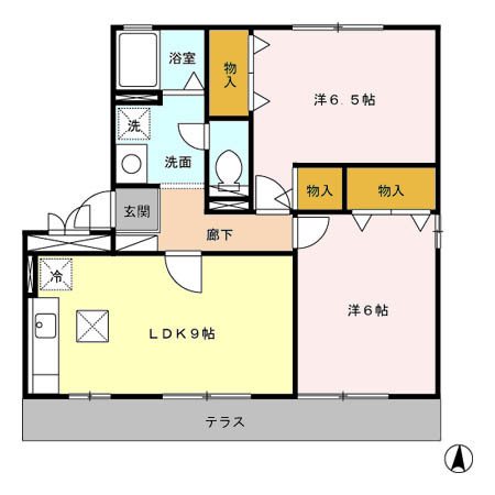 鹿児島県鹿児島市山田町198-1 間取り
