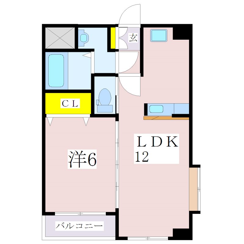 鹿児島県鹿児島市東谷山２丁目5-27 間取り