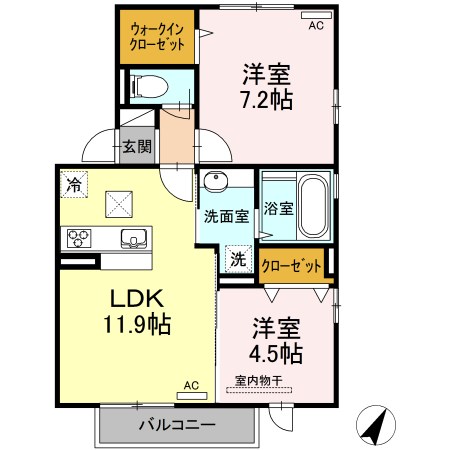 鹿児島県鹿児島市吉野町2172-5 間取り