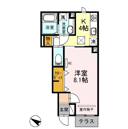 鹿児島県鹿児島市薬師２丁目18-10 間取り