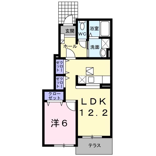 鹿児島県鹿児島市岡之原町106-1 間取り