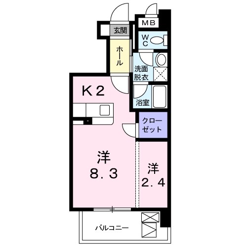 鹿児島県鹿児島市新屋敷町18-10 間取り