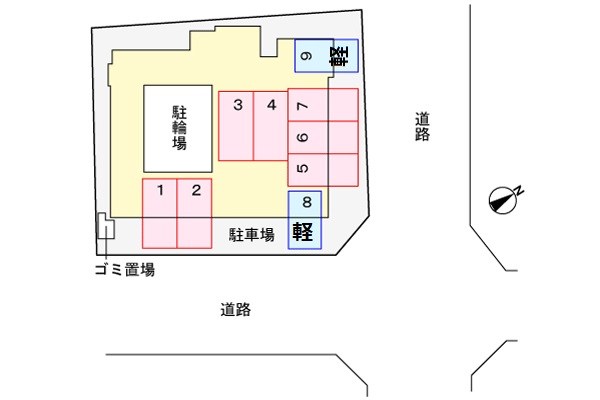 鹿児島県鹿児島市新屋敷町18-10 駐車場