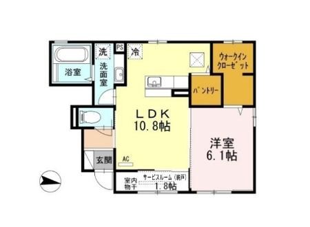 鹿児島県鹿児島市吉野３丁目10-18 間取り