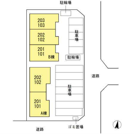 鹿児島県鹿児島市吉野３丁目10-18 駐車場