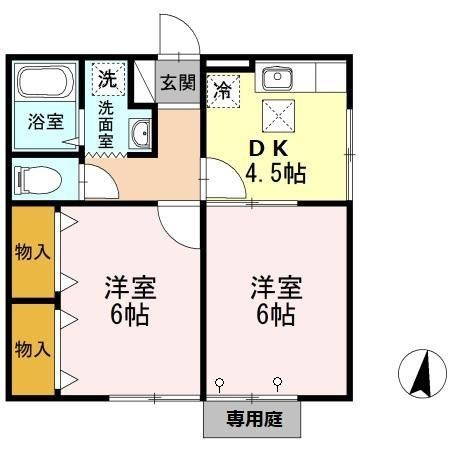 鹿児島県鹿児島市吉野２丁目3-18 間取り