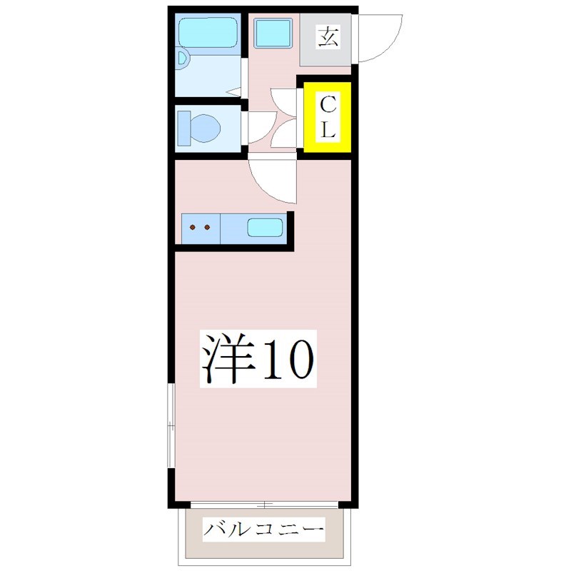 ロゼーヌ城西 間取り