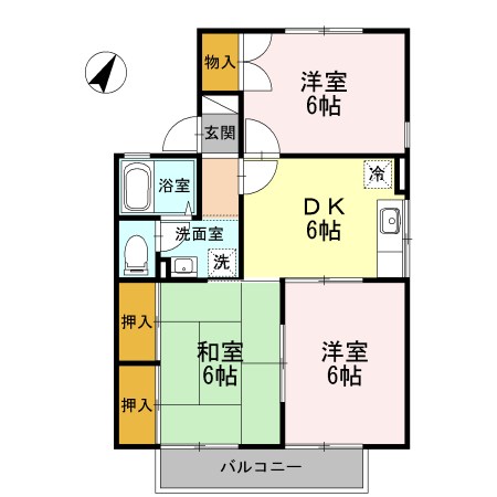 鹿児島県鹿児島市下竜尾町15-5 間取り