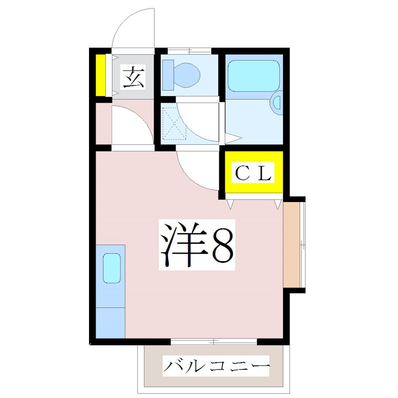 鹿児島県鹿児島市郡元町16-31 間取り