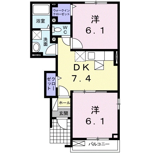 鹿児島県鹿児島市石谷町1577-1 間取り