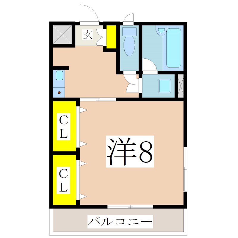 鹿児島県鹿児島市郡元町 間取り