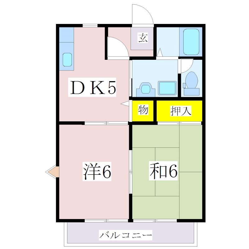 鹿児島県鹿児島市桜ヶ丘７丁目20-1 間取り