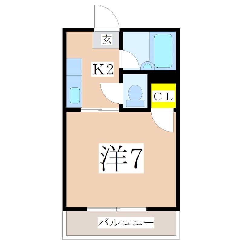 鹿児島県鹿児島市唐湊２丁目 間取り