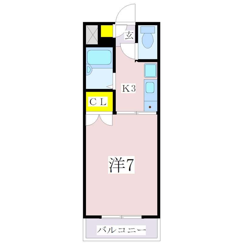鹿児島県鹿児島市紫原４丁目7-30 間取り