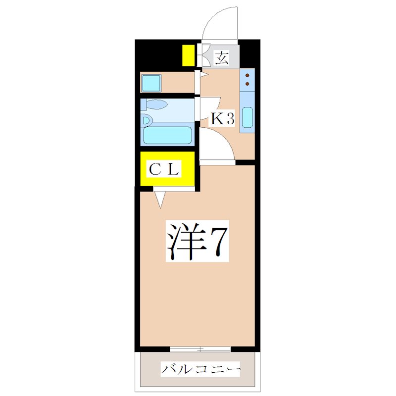 鹿児島県鹿児島市宇宿１丁目29-7 間取り