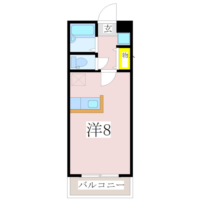 鹿児島県鹿児島市田上１丁目2-18 間取り