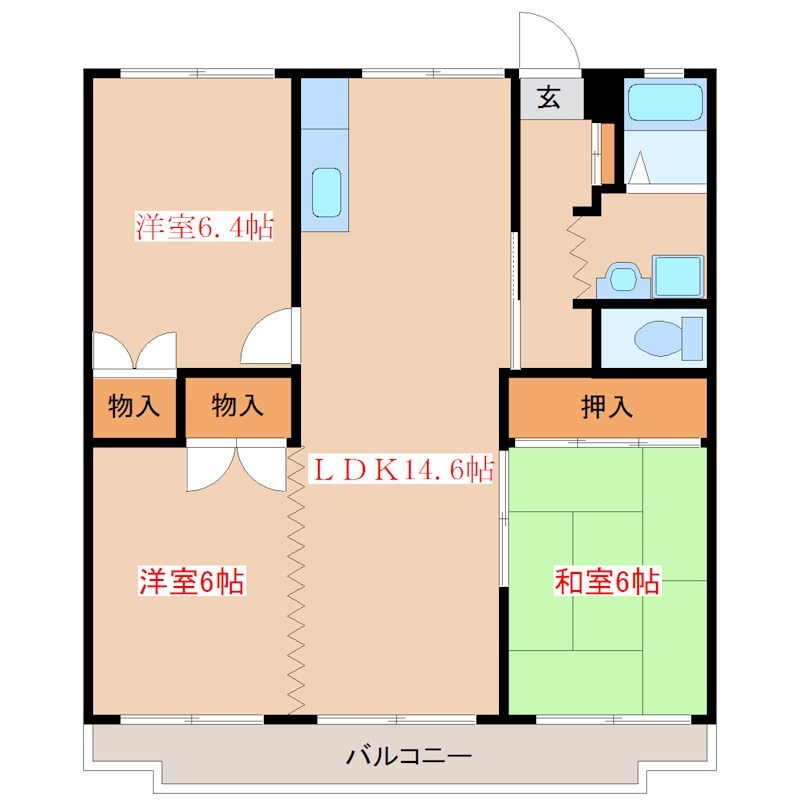 鹿児島県霧島市隼人町住吉 間取り