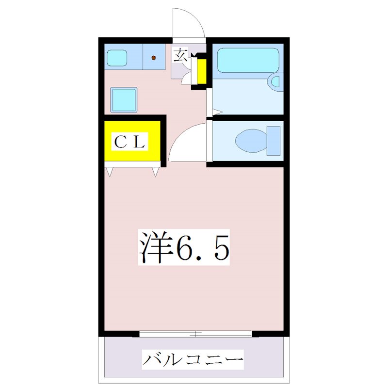 鹿児島県鹿児島市坂之上６丁目20-25 間取り