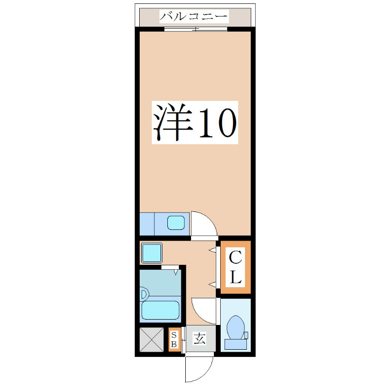 鹿児島県鹿児島市新屋敷町 間取り