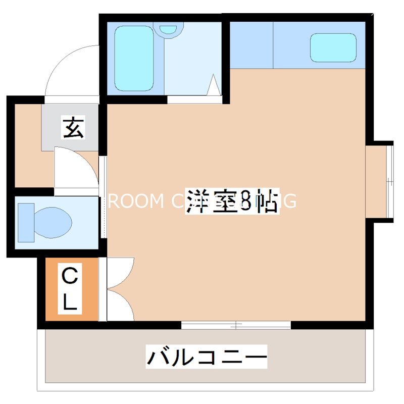 鹿児島県鹿児島市下荒田４丁目 間取り