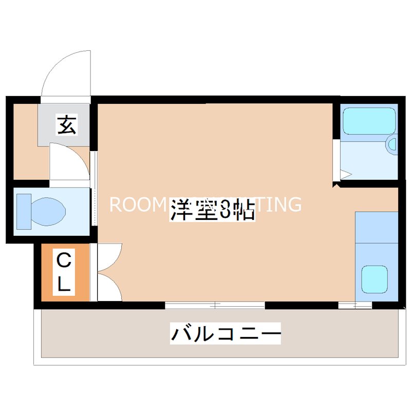鹿児島県鹿児島市下荒田４丁目 間取り