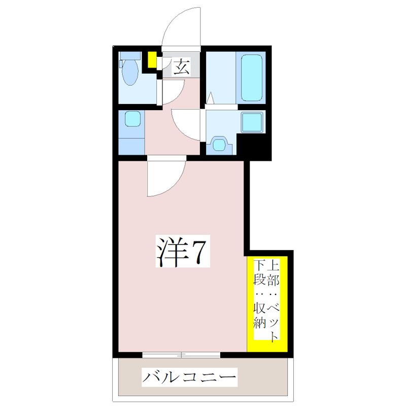 鹿児島県鹿児島市宇宿１丁目16-2 間取り