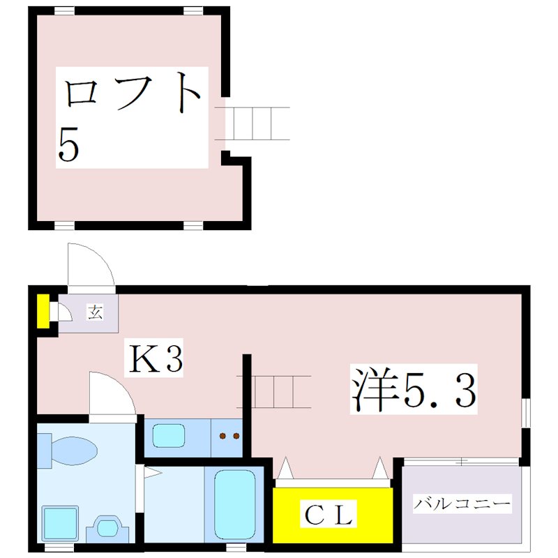 鹿児島県鹿児島市錦江台１丁目 間取り
