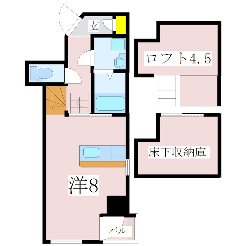 鹿児島県鹿児島市照国町 間取り