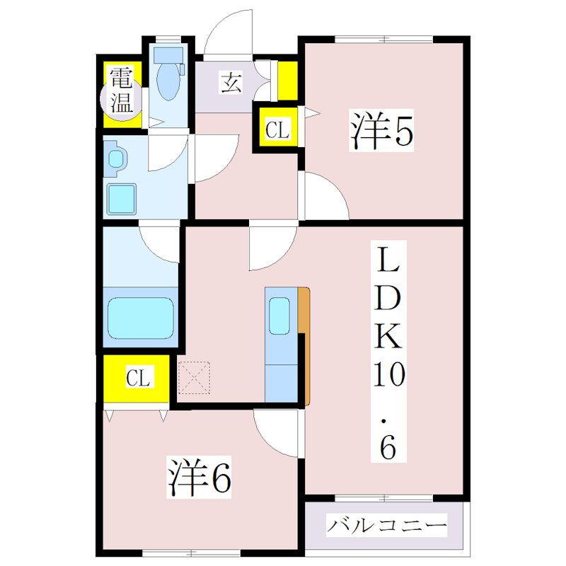ジャンヌダルク 間取り