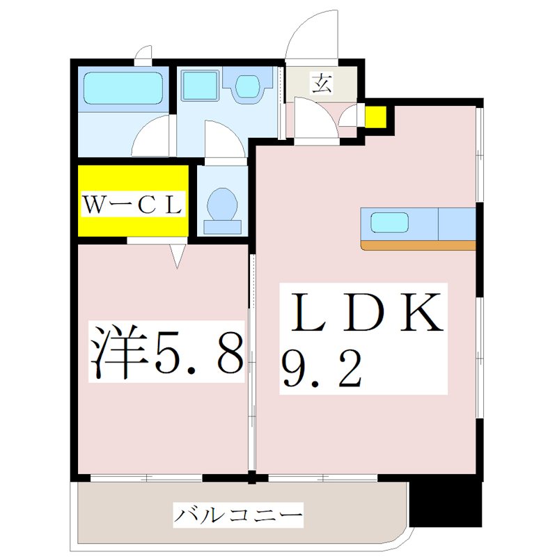 鹿児島県鹿児島市樋之口町 間取り