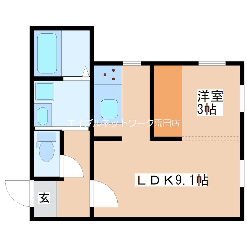 鹿児島県鹿児島市稲荷町 間取り