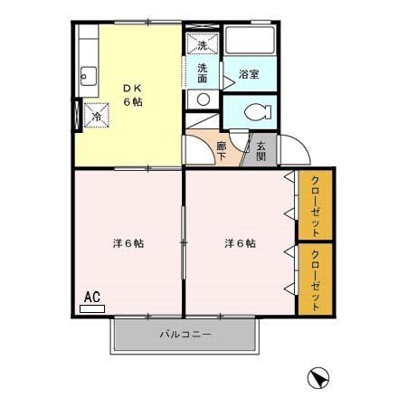 鹿児島県鹿児島市中山町1556 間取り