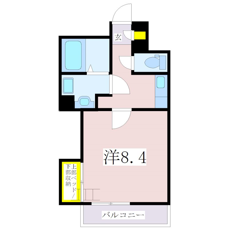 鹿児島県鹿児島市和田３丁目64-12 間取り