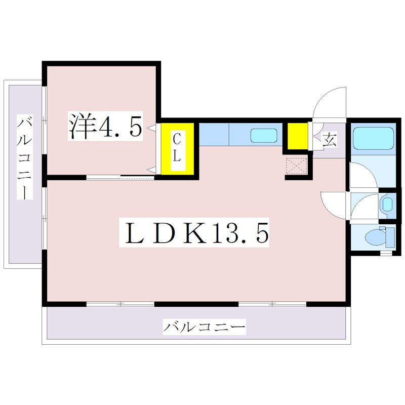 鹿児島県鹿児島市和田３丁目31-12 間取り