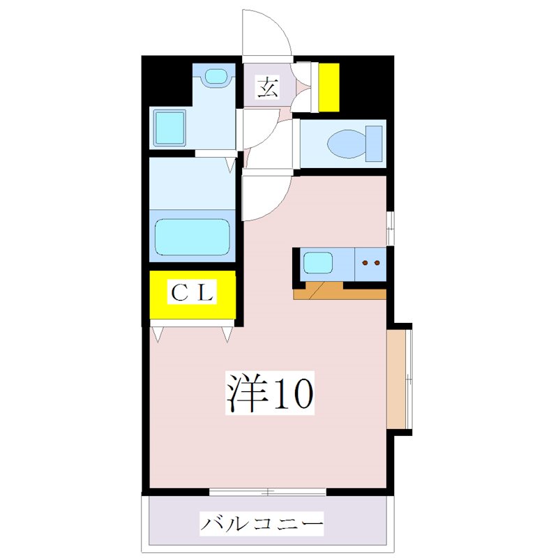 鹿児島県鹿児島市坂之上６丁目25-28 間取り