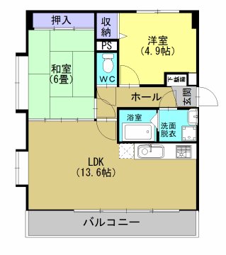鹿児島県鹿児島市紫原１丁目 間取り