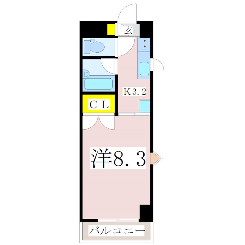 鹿児島県鹿児島市長田町 間取り
