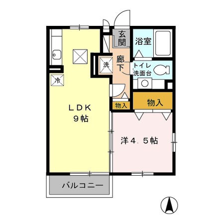 鹿児島県鹿児島市吉野町11446-3 間取り