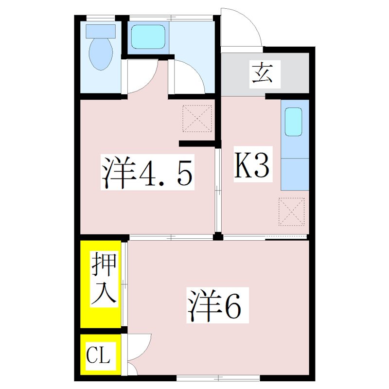 グランＲ小松原 間取り