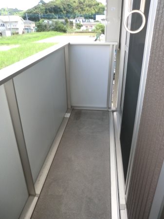 鹿児島県鹿児島市中山町2561-4 ベランダ