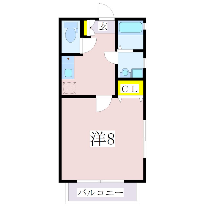 鹿児島県鹿児島市坂之上３丁目7-47 間取り