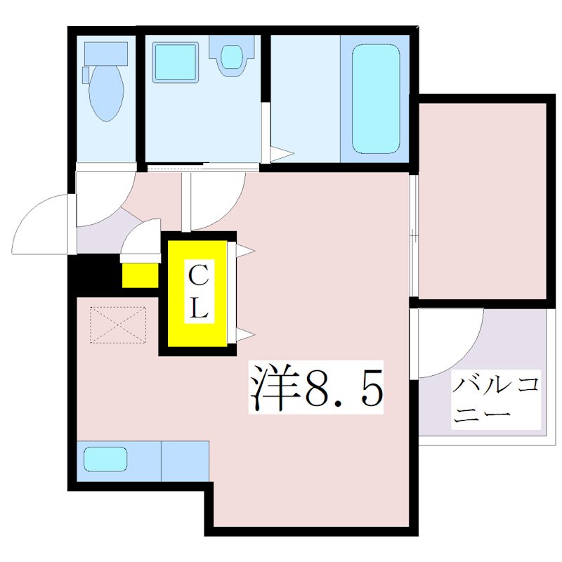鹿児島県鹿児島市東谷山２丁目13-14 間取り