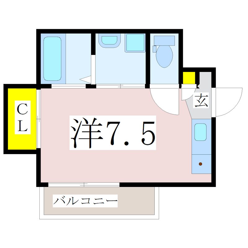 鹿児島県鹿児島市天保山町16-25 間取り