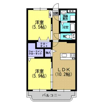 鹿児島県鹿児島市下福元町8494-1 間取り