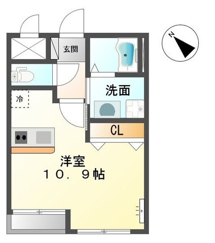 鹿児島県鹿児島市唐湊４丁目1-6 間取り